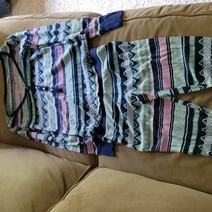 Victoria's Secret size S/P pajama set multi color